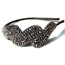 韓風(fēng)輕奢魅力 串珠精美發(fā)箍H02747，點(diǎn)亮你的發(fā)型時(shí)尚